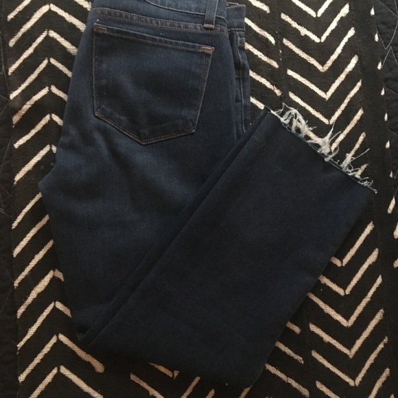 J Brand High Waist Straight Leg Dark Wash Denim - Picture 8 of 8